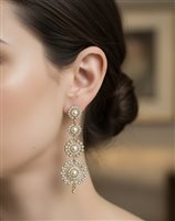 Orecchini Lagriffe Bijoux  Donna in Lega metallica 550/GIALLO - 550/GIALLO